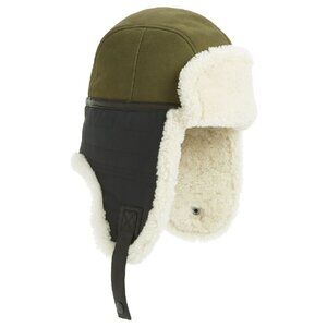 NWT - UGG Men's Mixed Media Trapper Hat - Khaki❄️